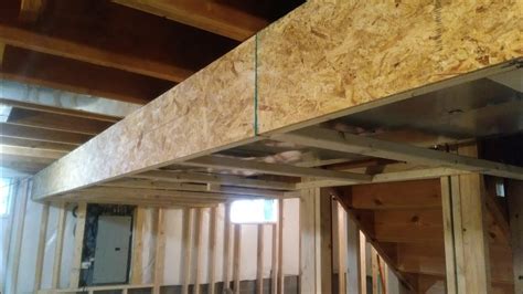 steel beam exterior box out|boxing beam duct work.